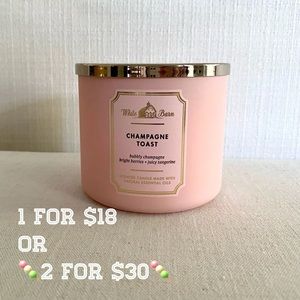 Champagne Toast 3 Wick Candle